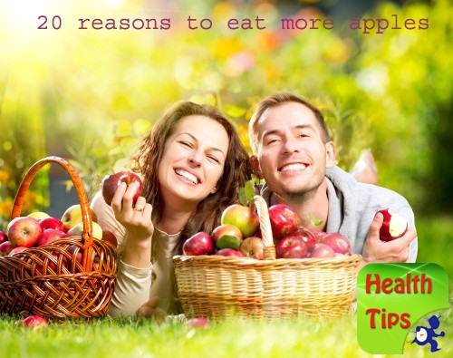 Health Tips #3: 20 reasons to eat more apples
