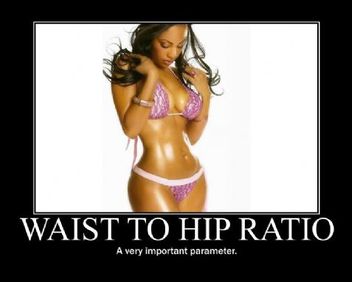 Hip to  Waist Ratio (HWR) Calculator
