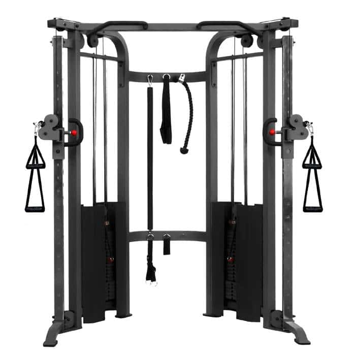 XMark Functional Trainer Cable Machine with Dual 200 lb Weight Stacks XM-7626