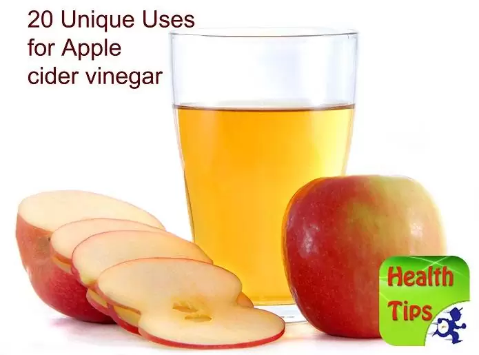 Health Tips #8: 20 Unique Uses for Apple cider vinegar