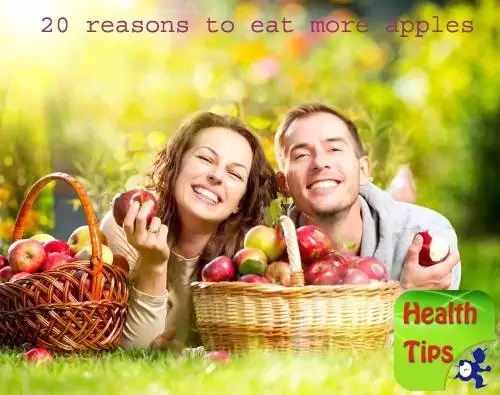Health Tips #3: 20 reasons to eat more apples
