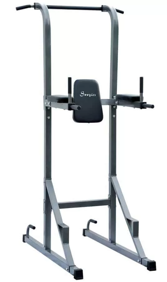Soozier fitness power tower w/dip station pull up bar