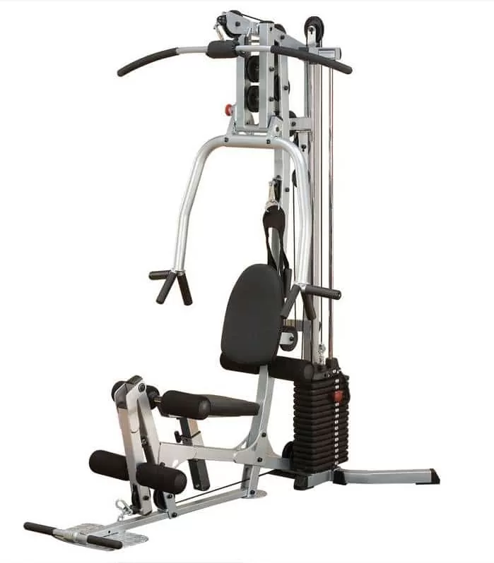 Powerline BSG10X Home Gym, Short Assembly, 160-Pound Weight Stack