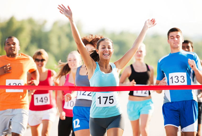 How to have a successful first running race