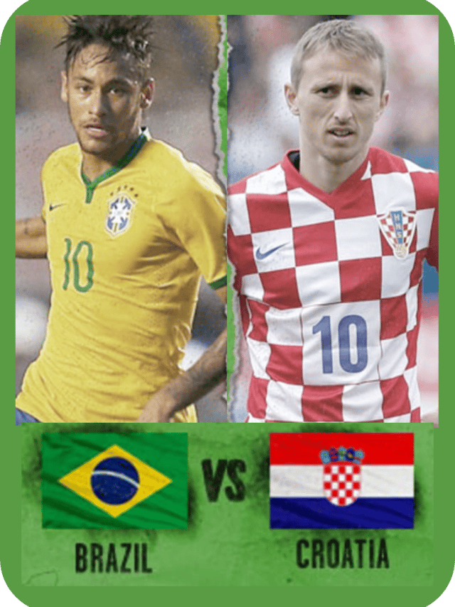 Brazil vs Croatia match at the FIFA World Cup 2014, then 2022